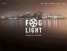 Tablet Screenshot of foglightproductions.com